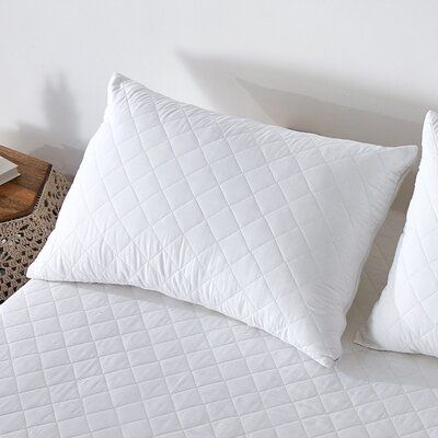 Quilted Pillow Inserts - siliconized ball fiber filling