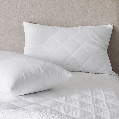 Quilted Pillow Inserts - siliconized ball fiber filling